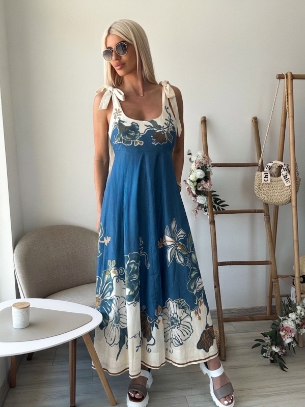 Ленена рокля Marina