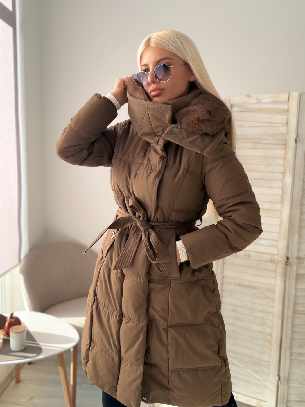 Кафяво яке Dizi