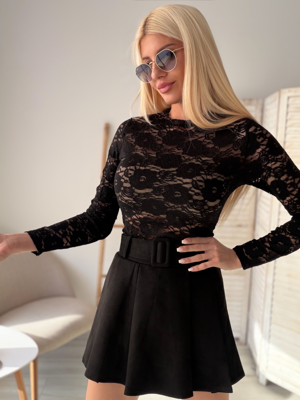 Боди дантела