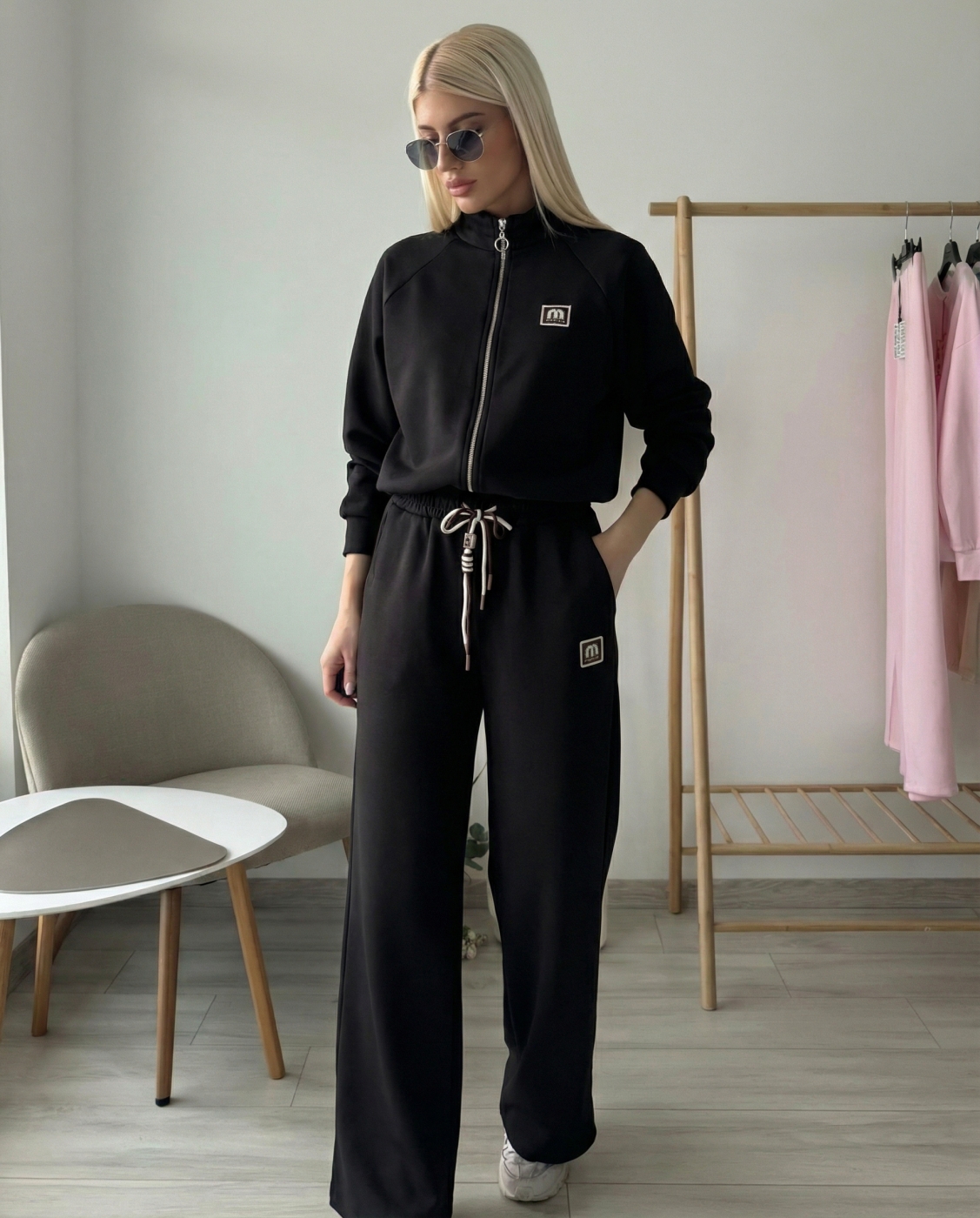 Черен спортен комплект