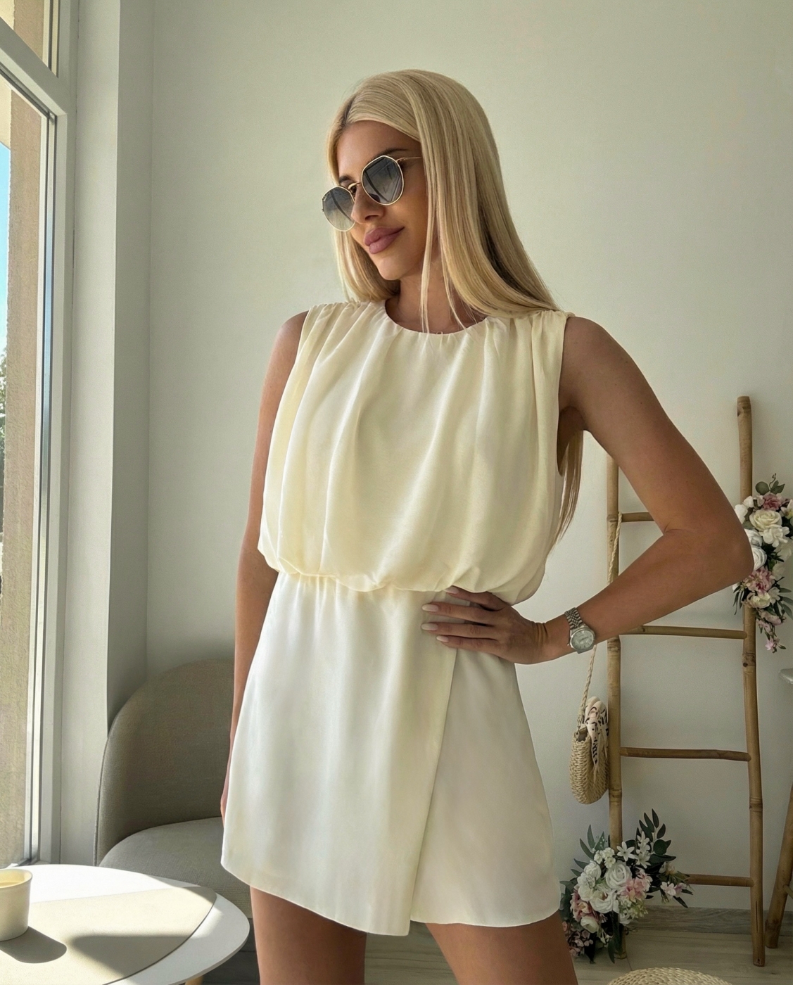 Жълта рокля Сиана