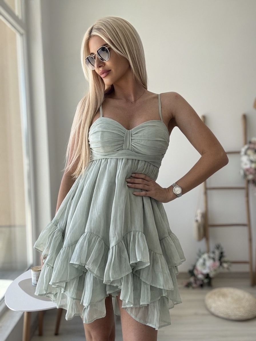 Рокля LALE мента