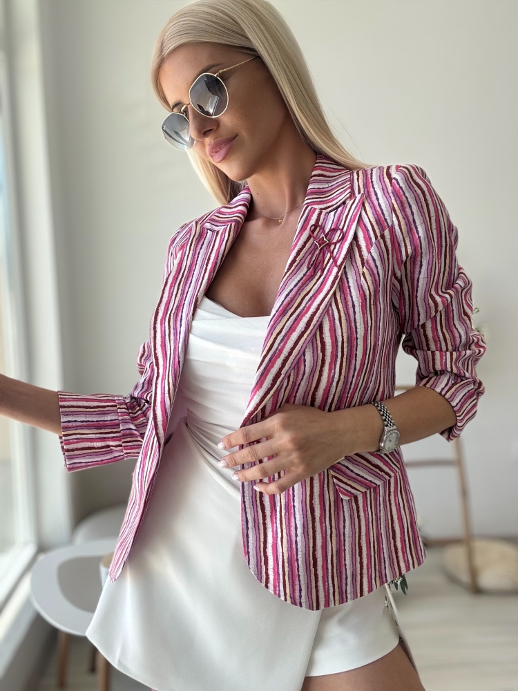 Цикламено сако рае