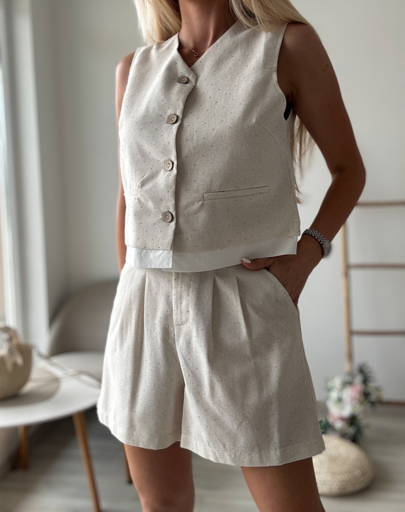 Стилен комплект с камъни