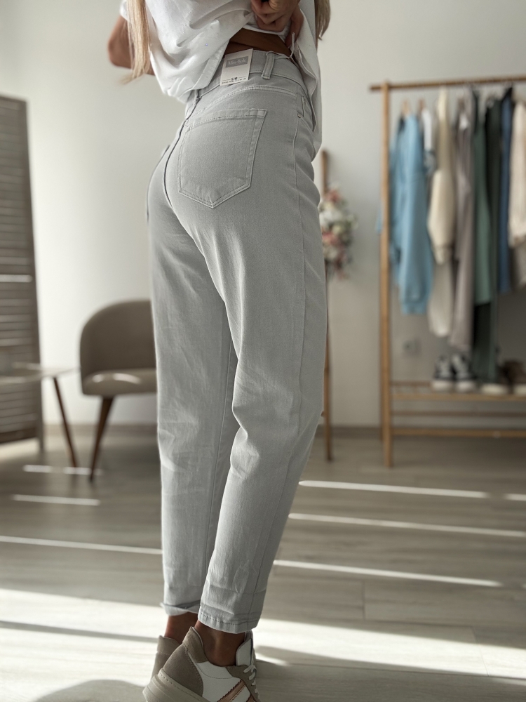 Сиви дънки пастел