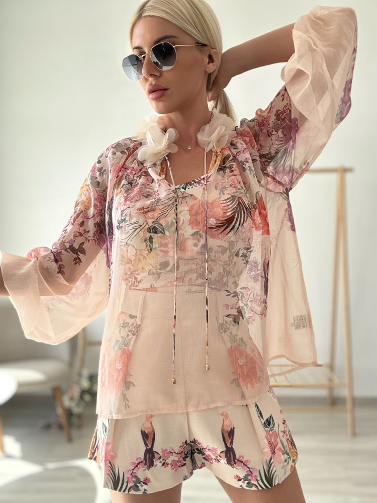 Сет цветя 3 части