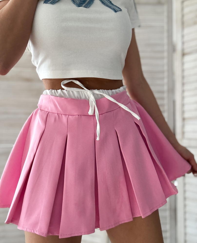 Розова пола панталон