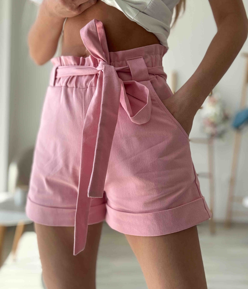 Къси розови панталонки