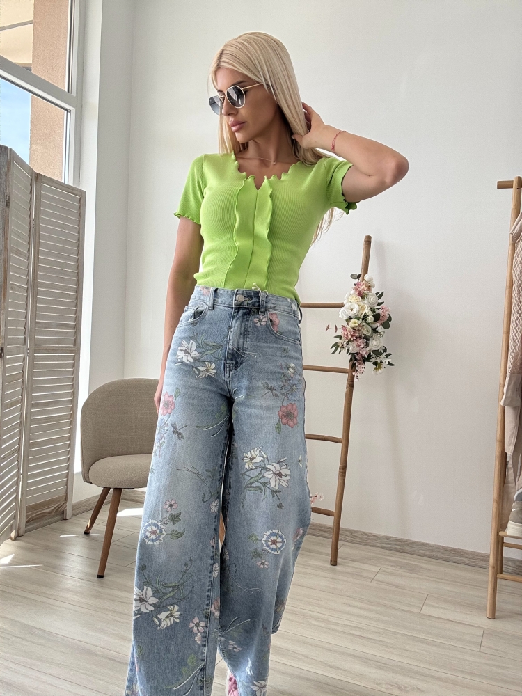 Зелена тениска харбали рипс