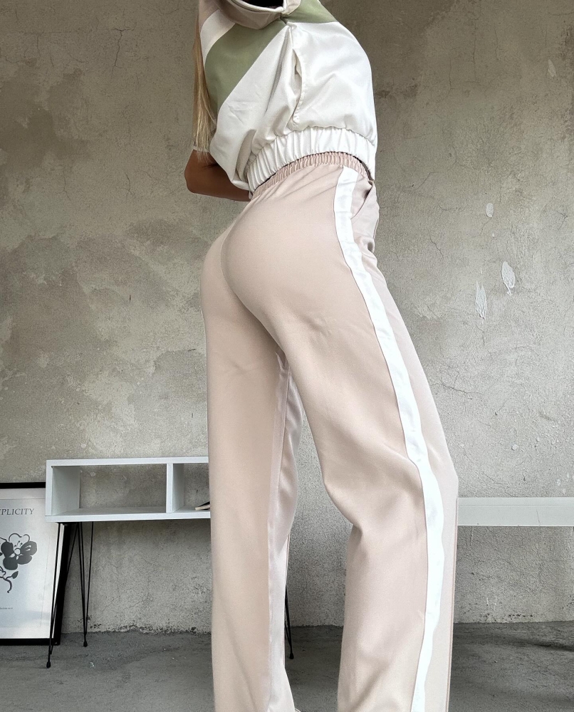 Бежово зелен комплект RAW