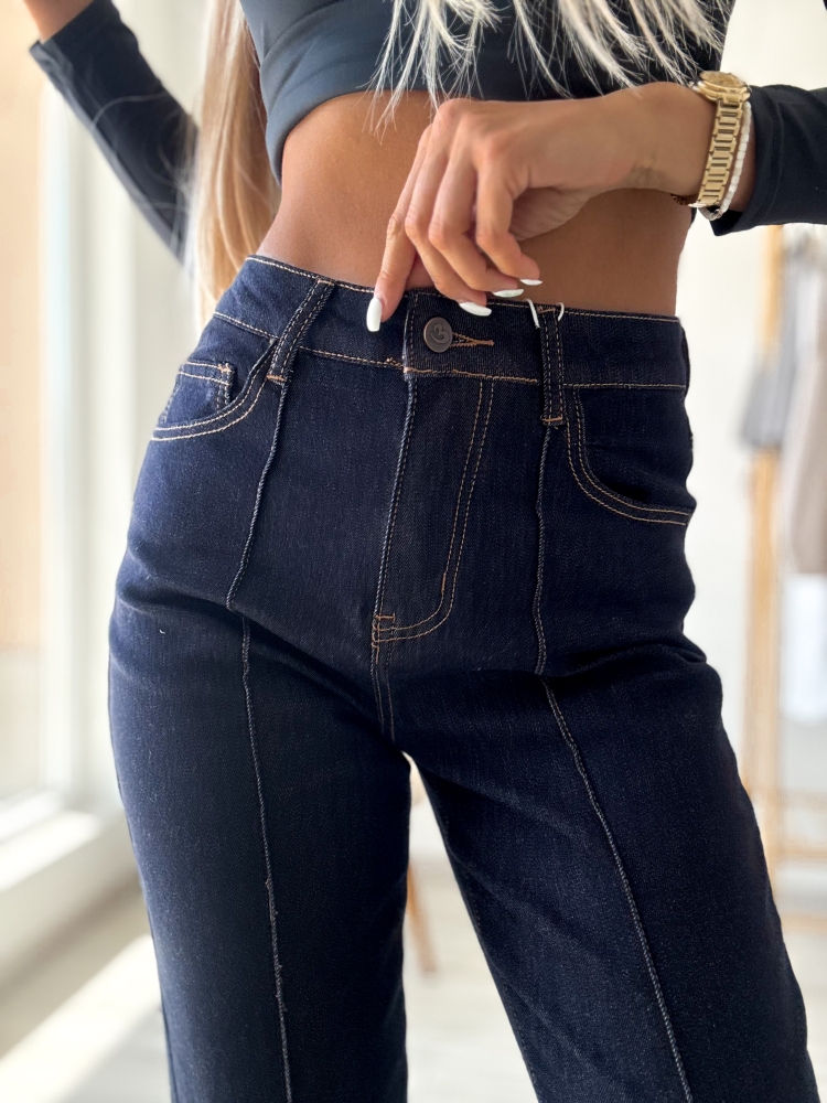 Дънки индиго тигел