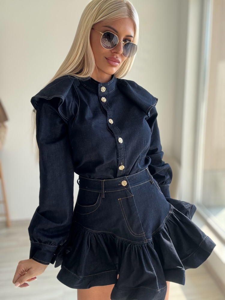 Дънков сет пола и риза