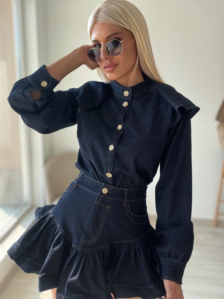 Дънков сет пола и риза