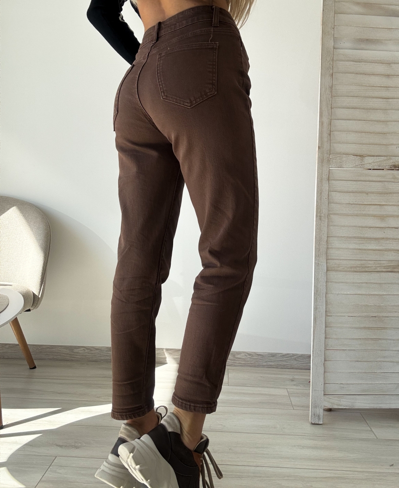 Кафеви дънки мамфит