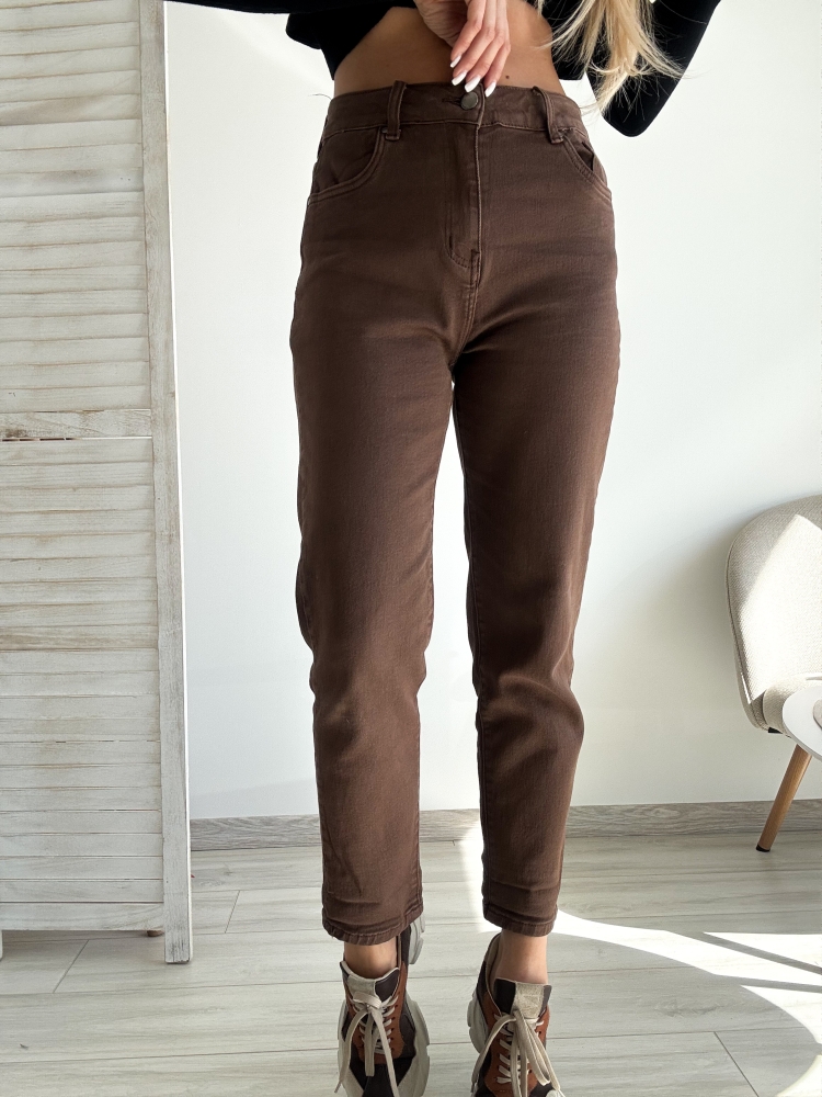 Кафеви дънки мамфит