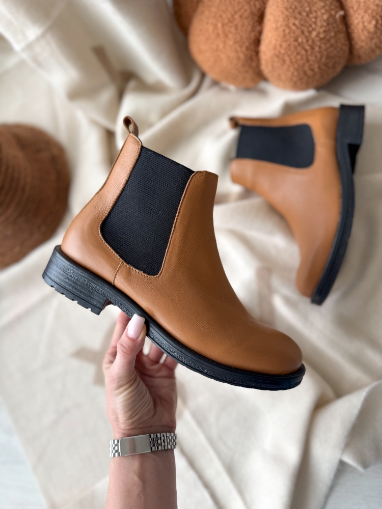 Боти Камел естествена кожа