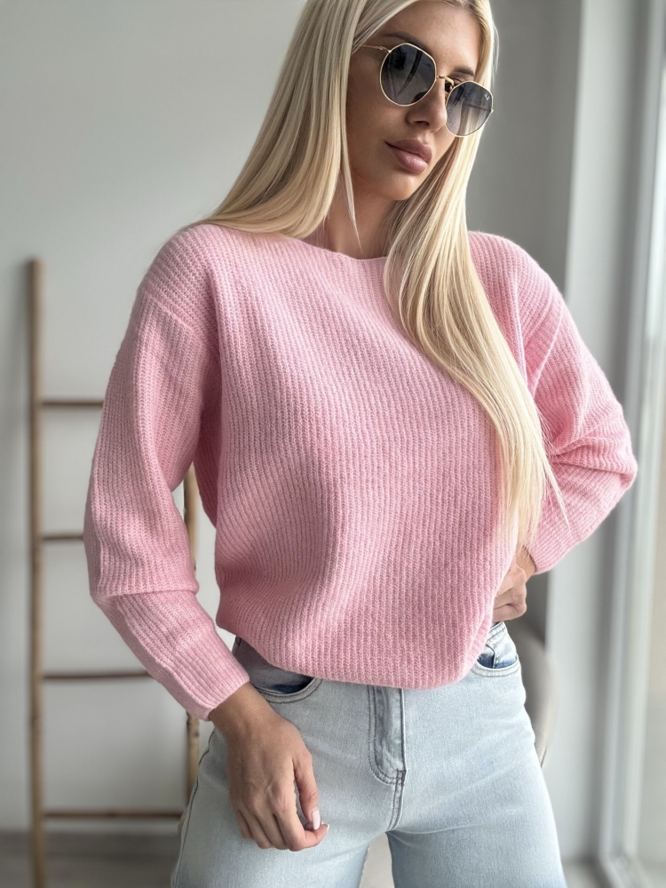 Розов пуловер Milenium