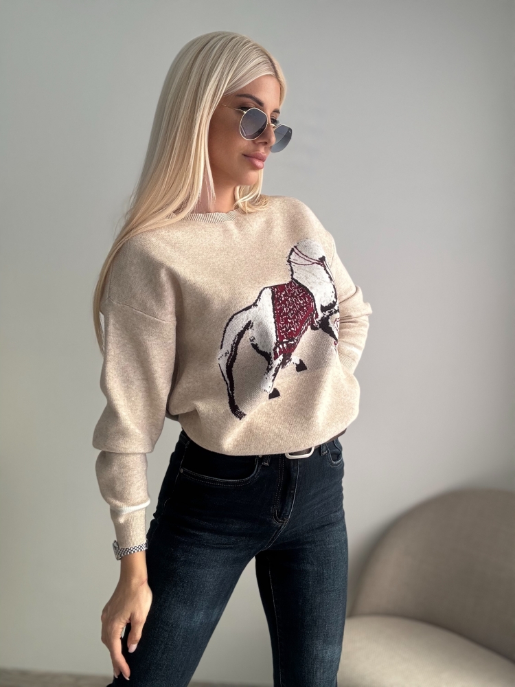 Пуловер HORSE