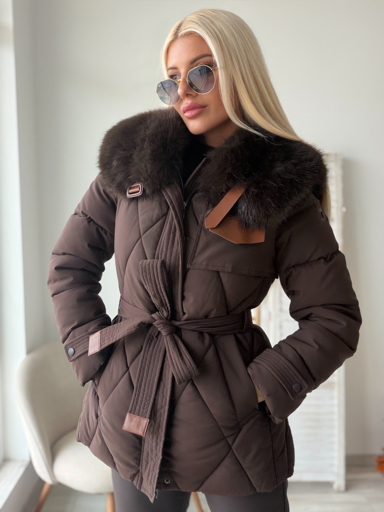 Кафяво яке Ava