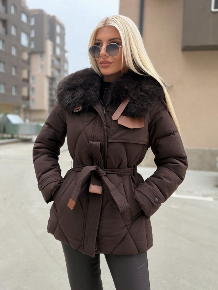 Кафяво яке Ava