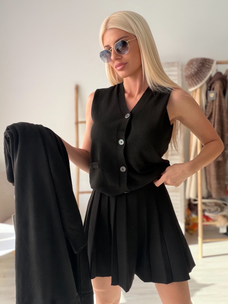 Черен комплект 3 части 