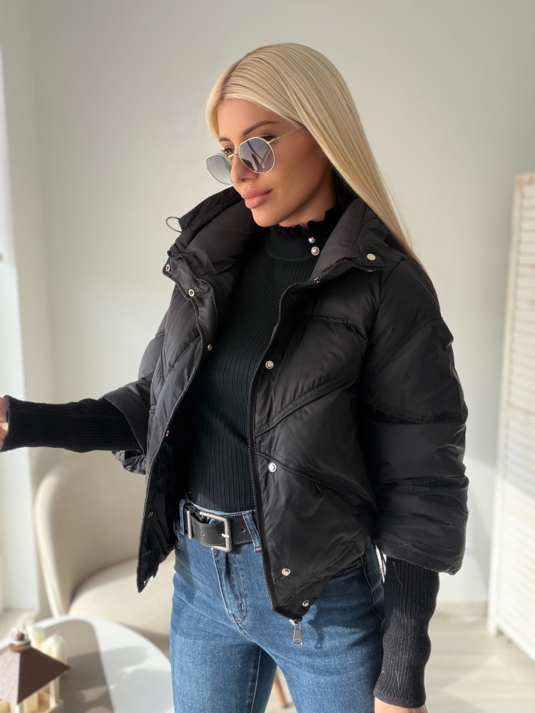 Черно яке с гъши пух