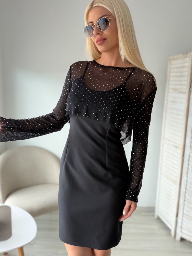 Рокля от две части