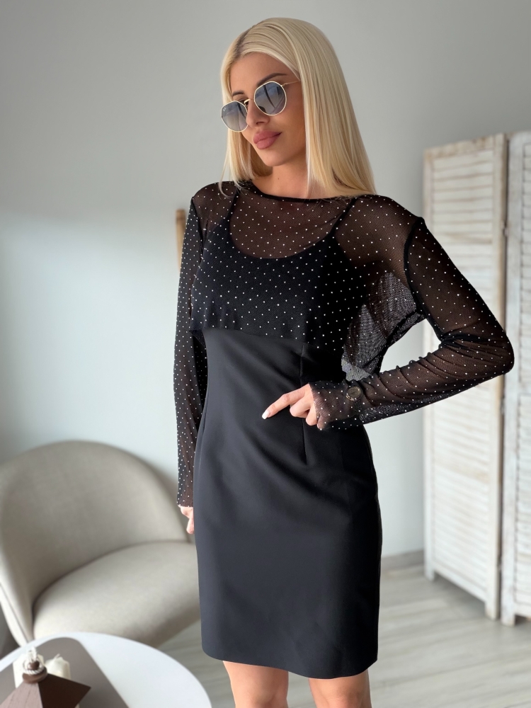 Рокля от две части