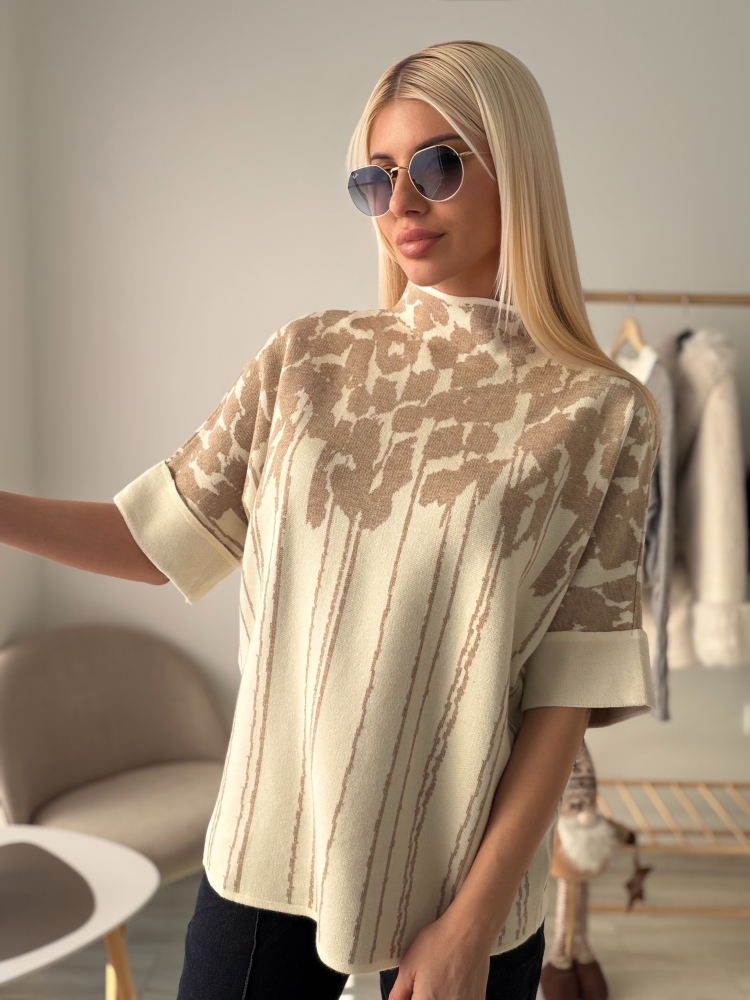 Туника екрю wood