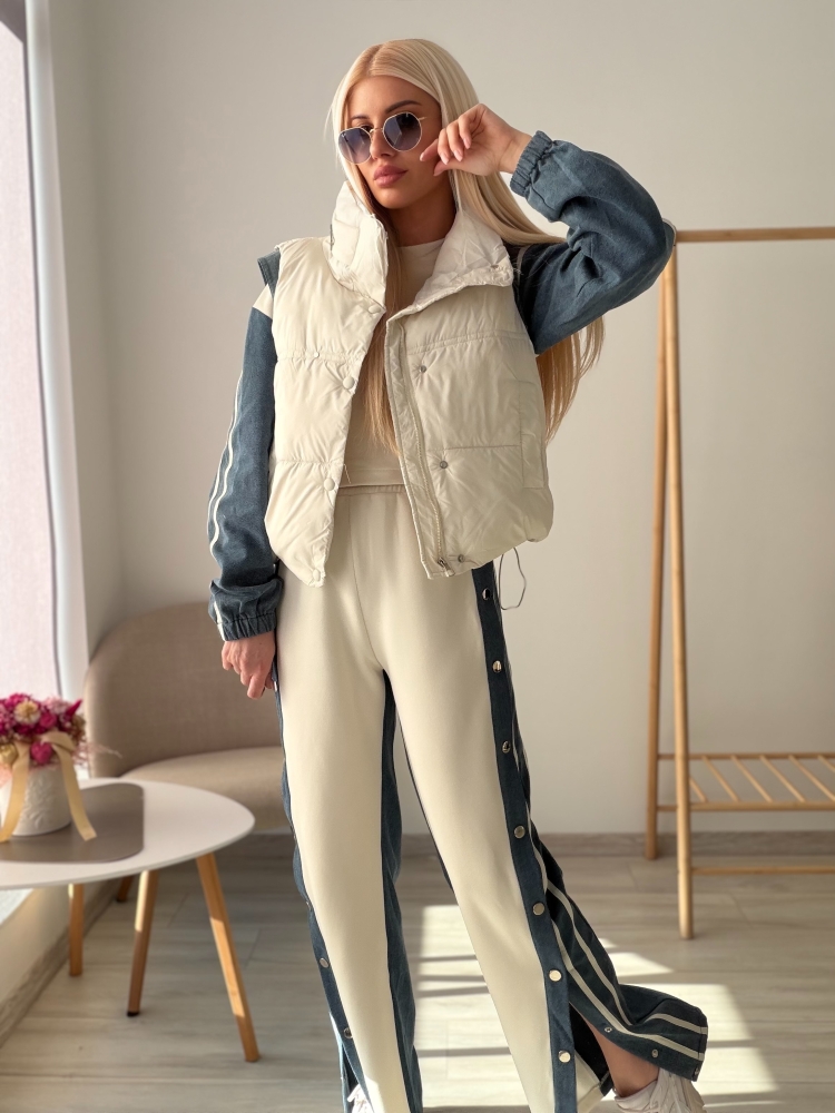 Комплект екрю с деним 3 части