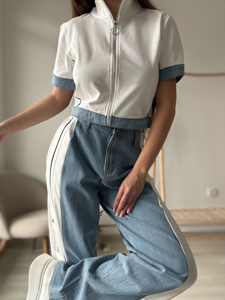 Спортен дънков комплект