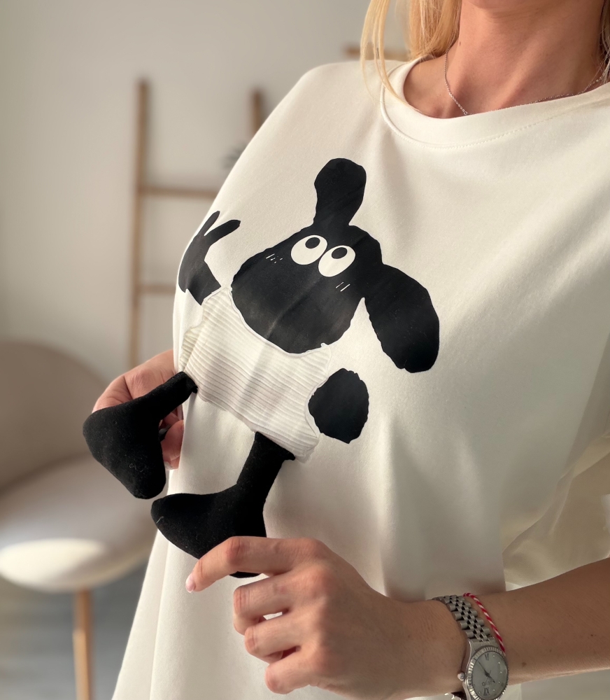 Туника тениска с овца 