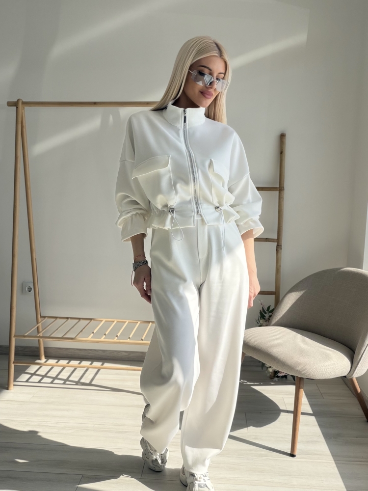 Бял комплект балон