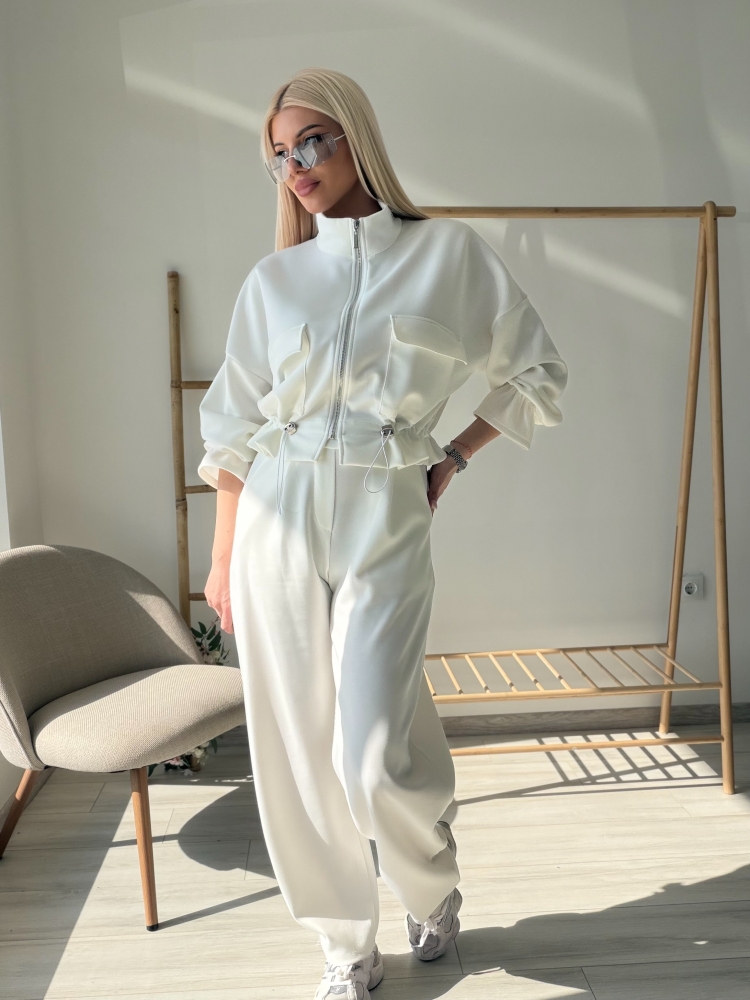 Бял комплект балон