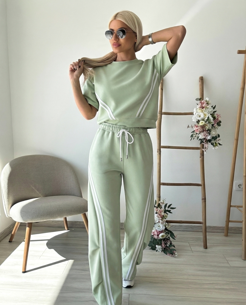 Ментов комплект с къс ръкав