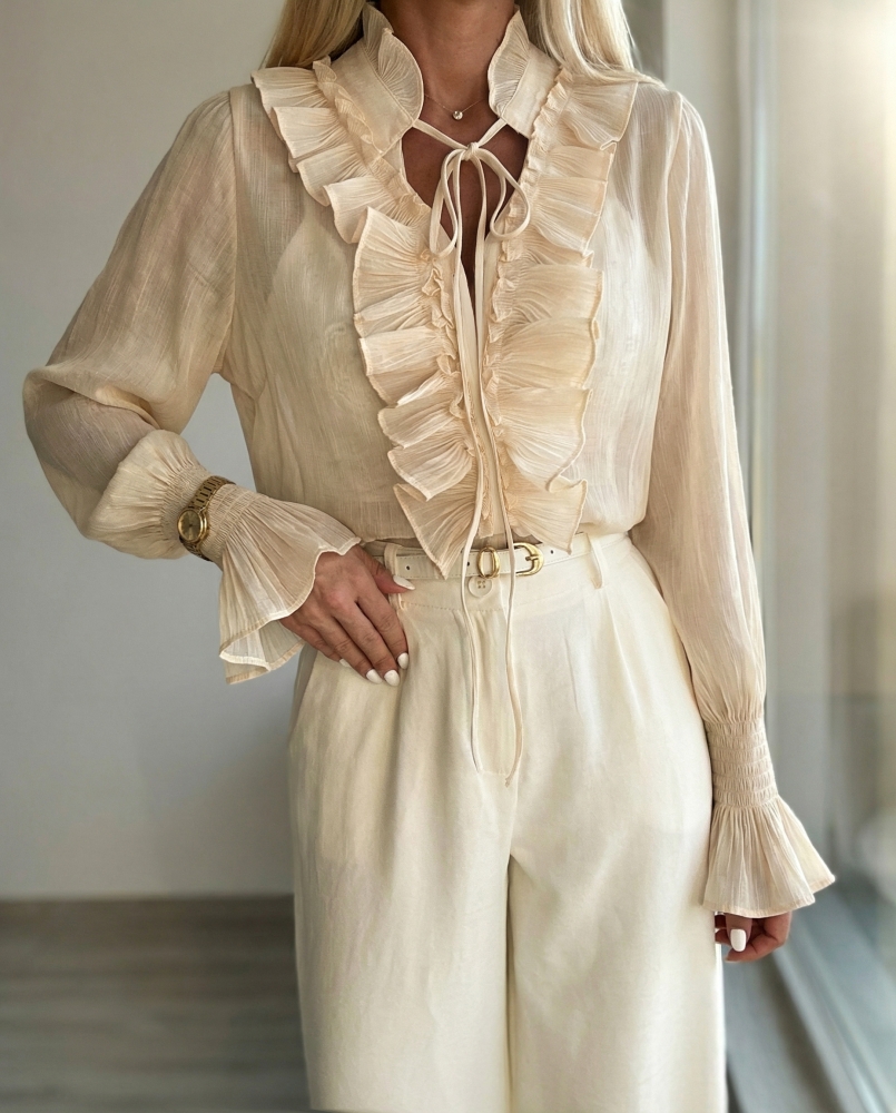 Бежова риза Amara