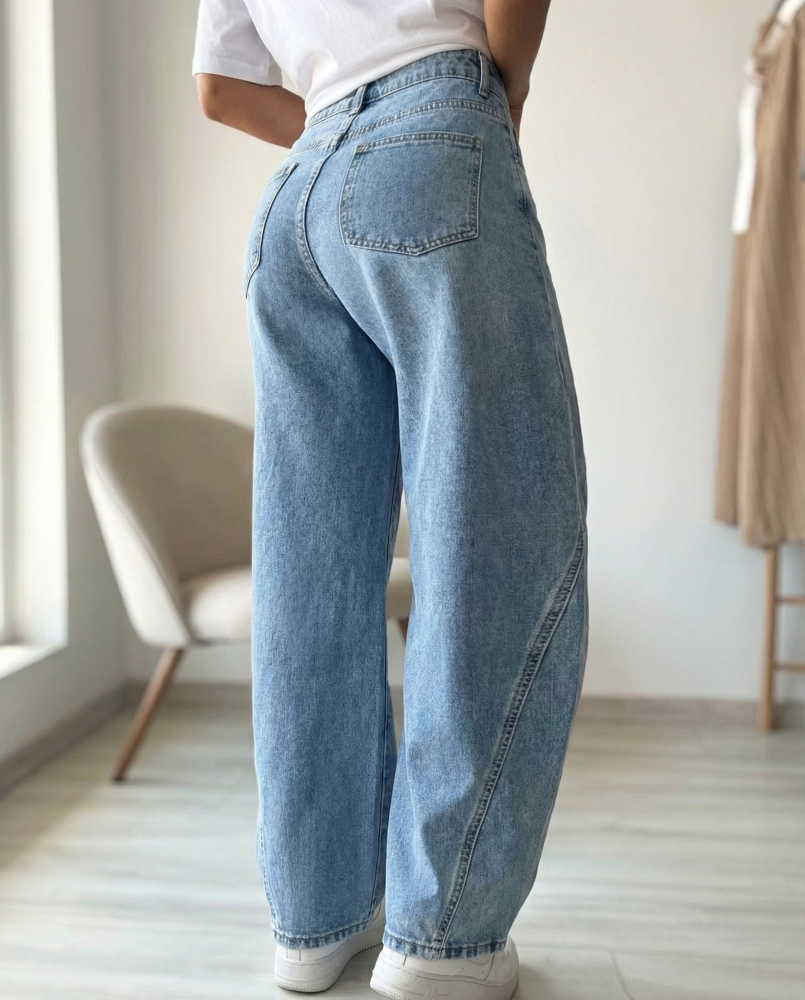 Дънки балон точки