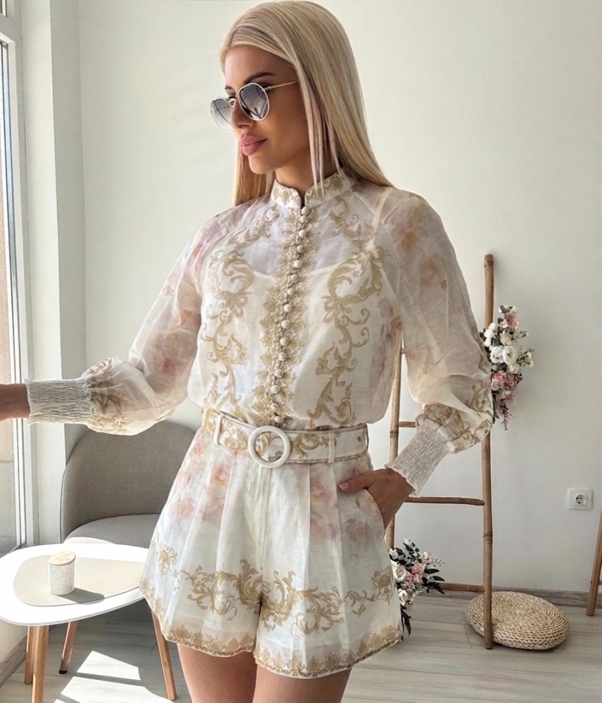 Комплект риза и панталони Ivory