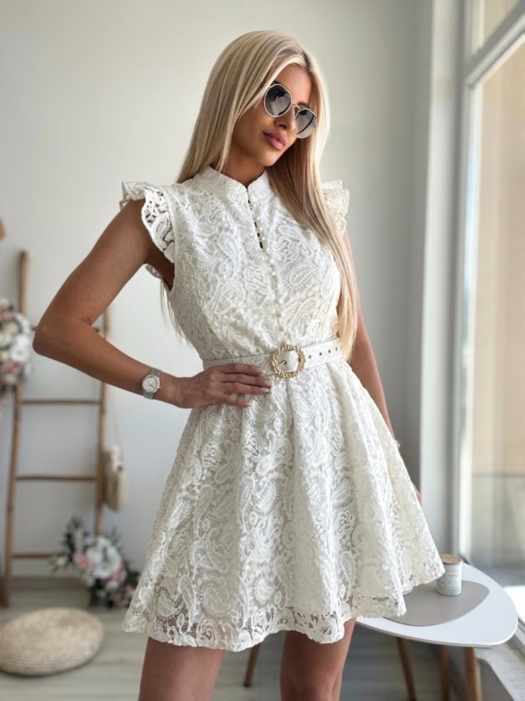 Бяла рокля Lace Romance