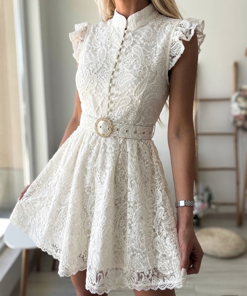 Бяла рокля Lace Romance