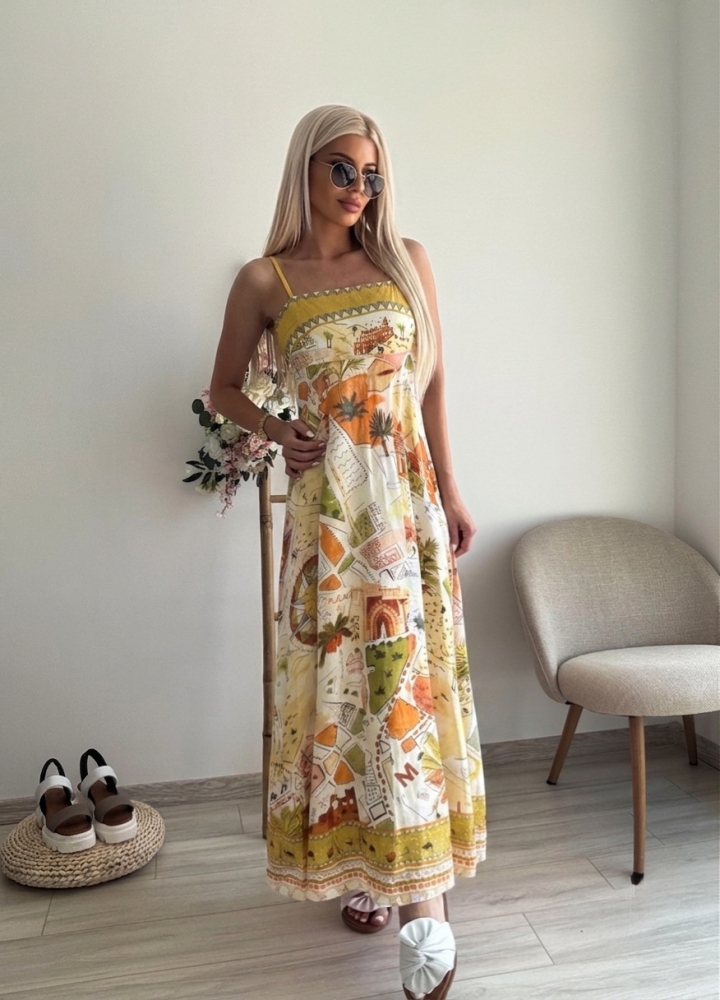 Ленена рокля Marrakesh