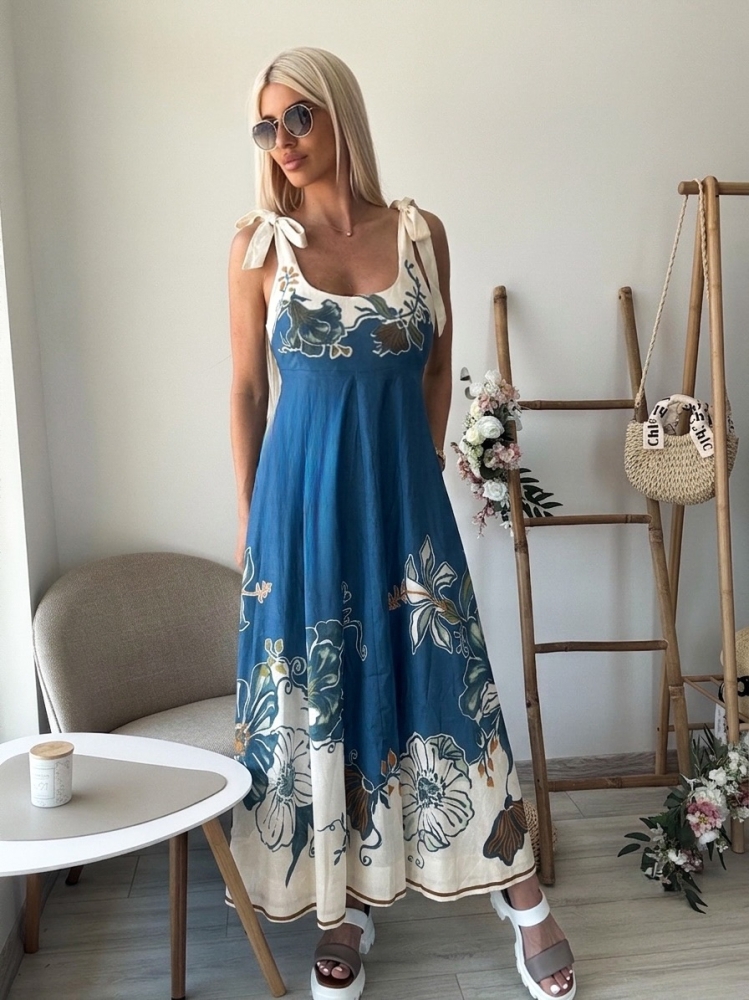 Ленена рокля Marina