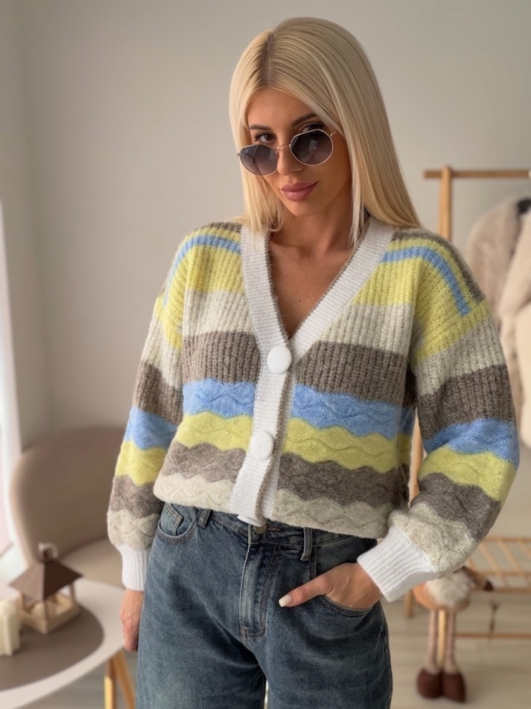 Синя жилетка cozy