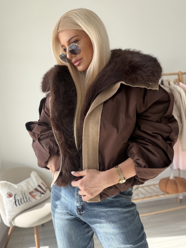 Кафяво яке Sienna
